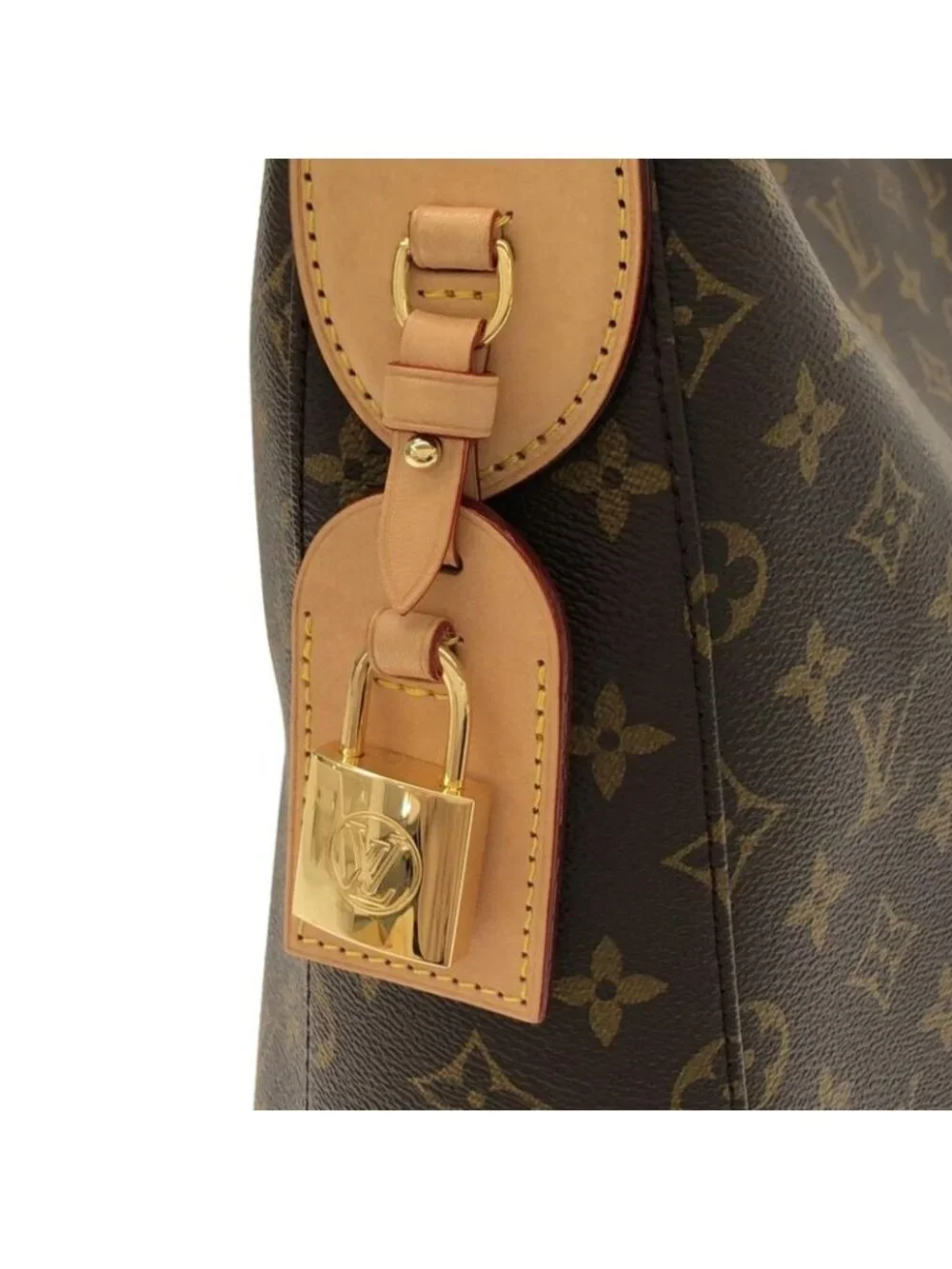 Louis Vuitton Monogram Slouchy MM Shoulder Bag - Picture 3 of 5